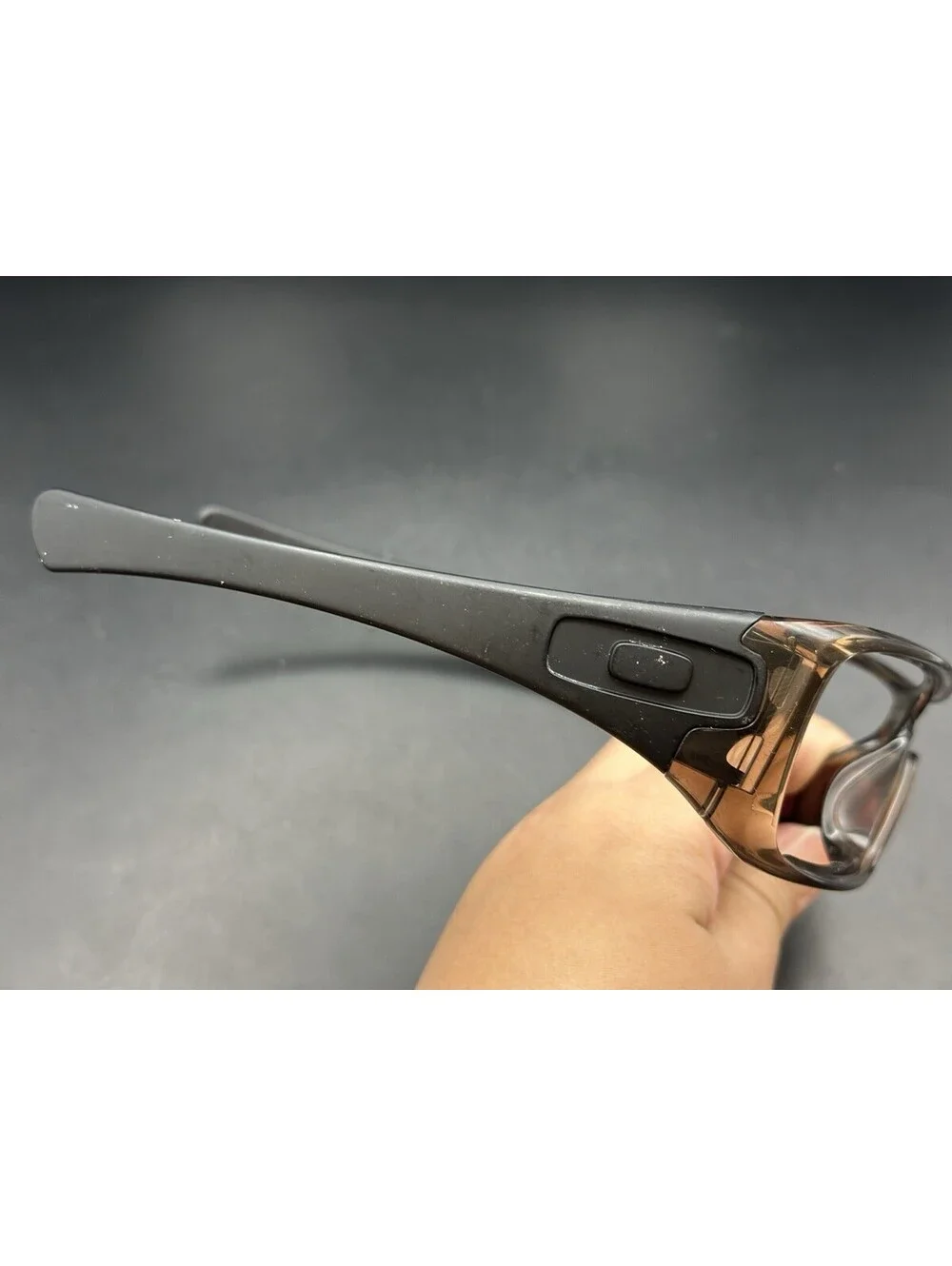 Oakley Antix Brown Smoke/Matte Black Frame